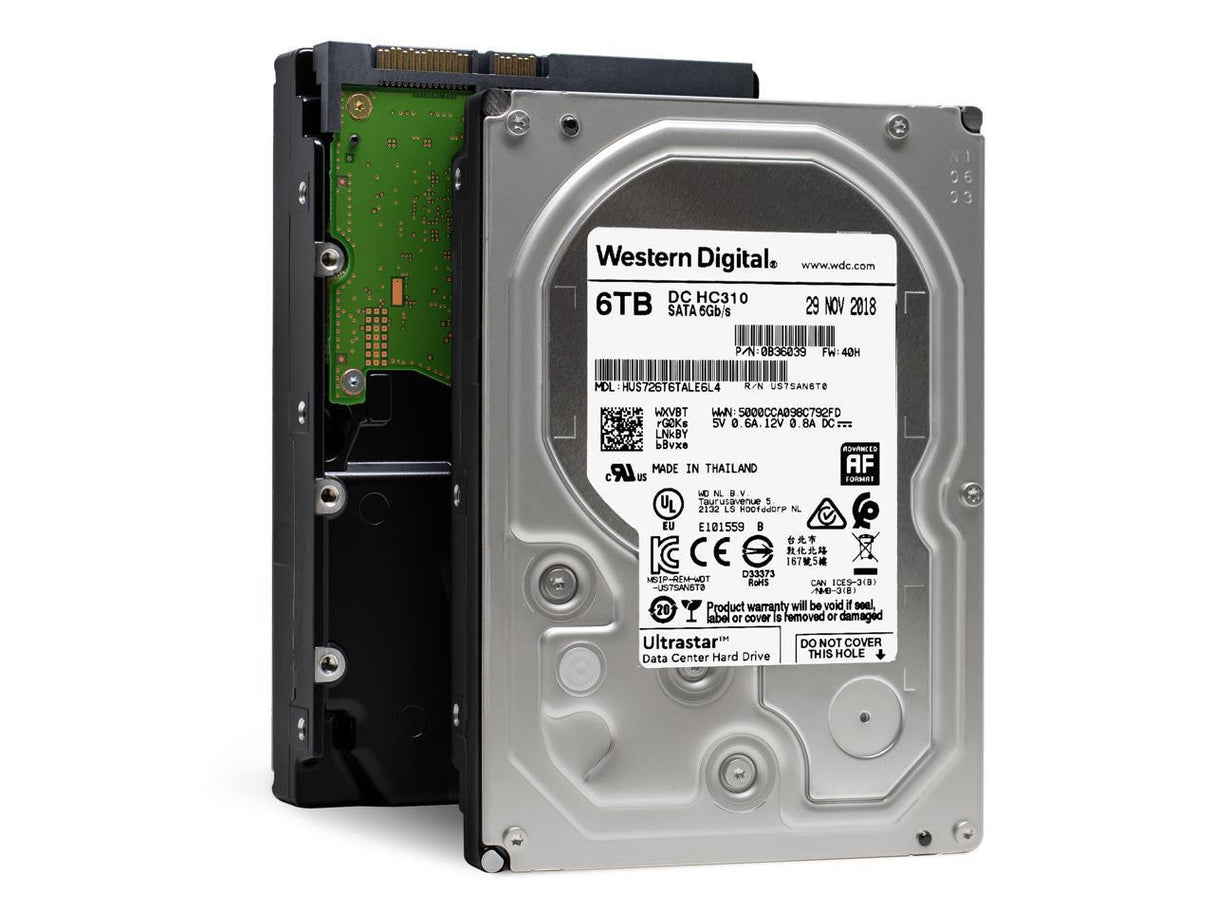 Western DigitalHUS726T6TALE604 6TB 7200RPM 3.5" Hard Drive