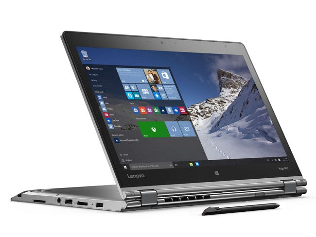 Lenovo ThinkPad Yoga 260 refurbished 2-in-1 laptop with touchscreen, Intel i3-6100U, 8GB RAM, and 120GB SSD. Compact business laptop shipped fast across Canada from begin street Montréal.