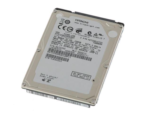 250GB 2.5" SATA Hard Drive