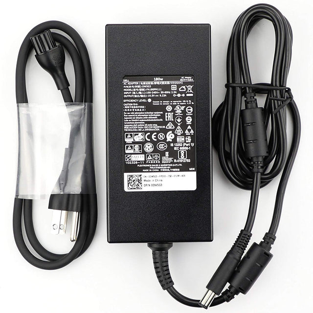 DELL 180W 19.5V 9.23A Laptop AC Adapter for Alienware Precision Latitude