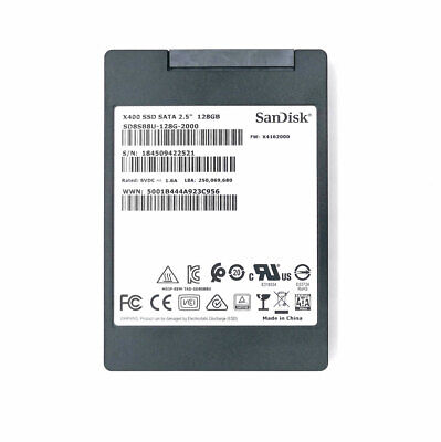 Disque SSD SanDisk X400 Sd8sb8u-256g-1012 SATA III 2,5" 256 Go