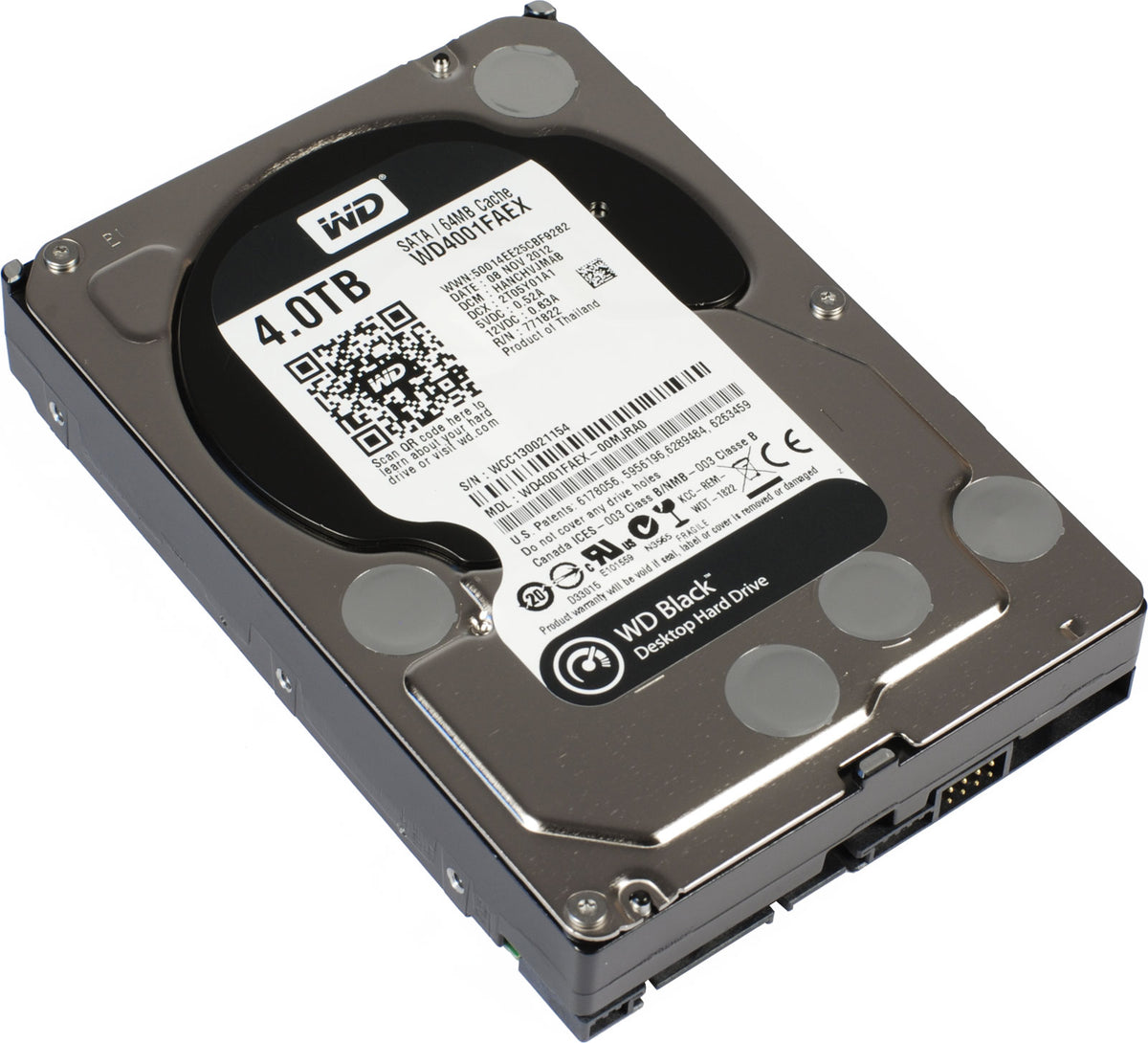 Disque dur Western Digital WD4001FAEX Entreprise 4 To 3,5"