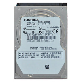 640 GB 2.5" SATA HDD - Tested & Working (Mixed Brands)