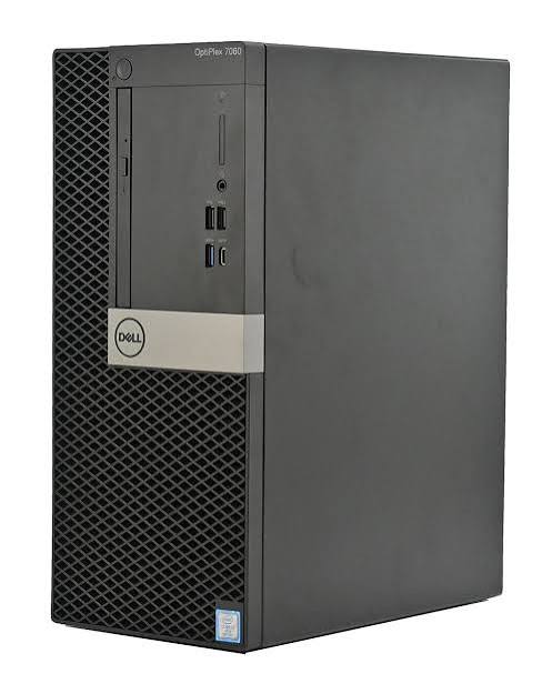 Ordinateur de bureau reconditionné Dell OptiPlex Tower 7060 Core i7-8700 16 Go 256 SSD Windows 11 Pro