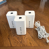 Lot Of 3 Apple AirPort Extreme 6th gen A1521 EMC 2703 WiFi Router 802.11ac for Macbooks and iMacs
