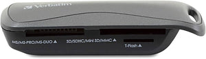 VERBATIM SD/MEMORY STICK POCKET CARD READER USB 2 97709