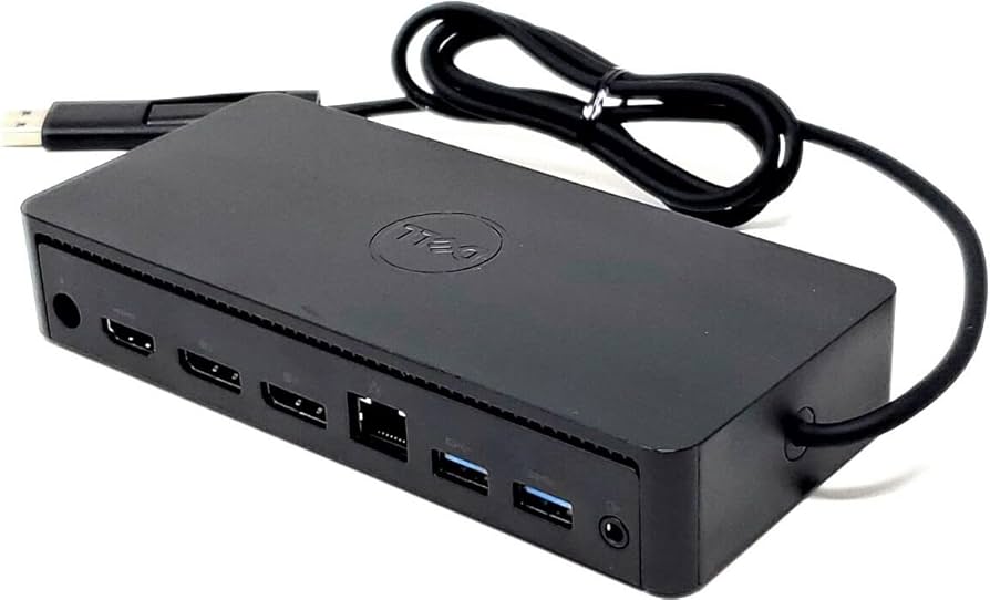Station d'accueil universelle Dell D6000 – USB 3.0 / USB-C – Remis à neuf   