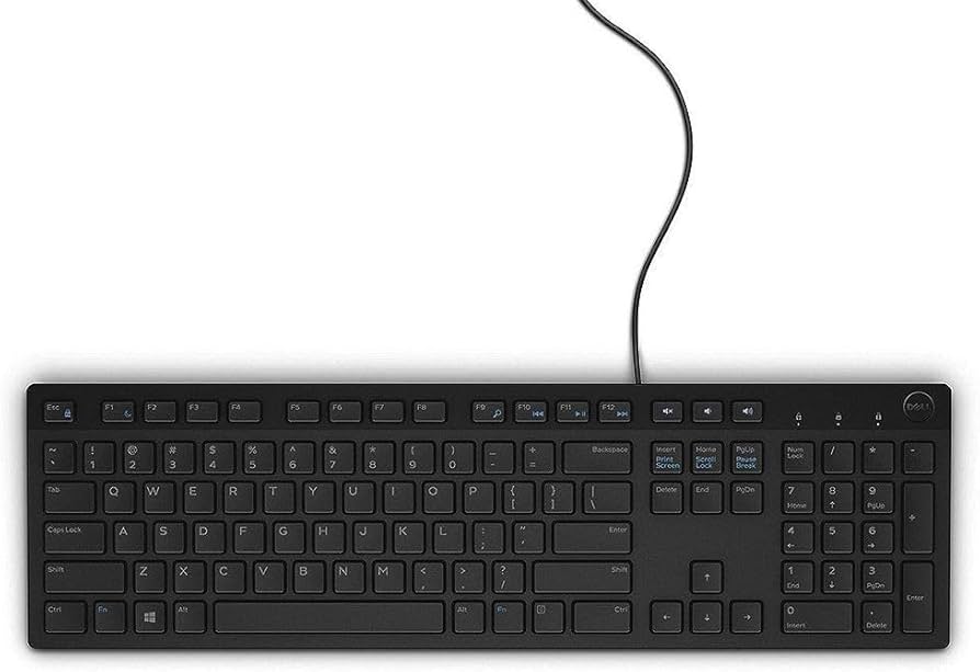Dell KB216 Wired USB Keyboard Black New Full Size Keyboard Montréal Canada