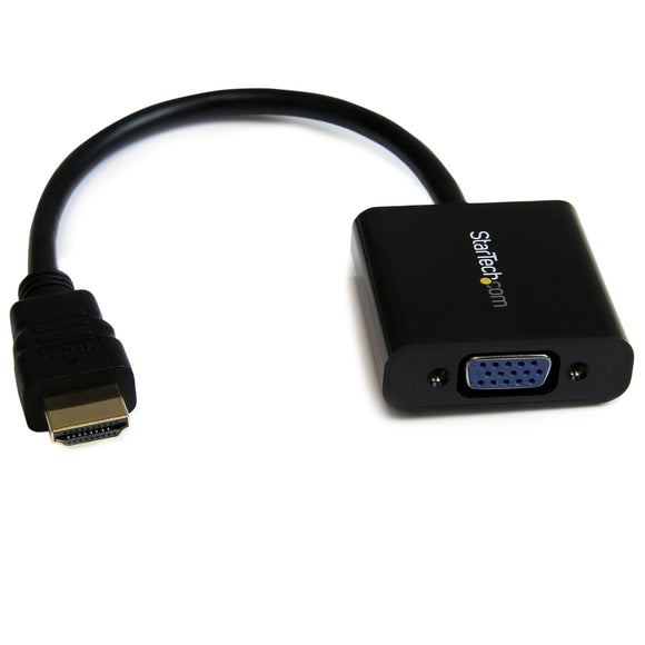 HDMI to VGA Video Adapter Converter with Audio for Desktop PC / Laptop / Ultrabook