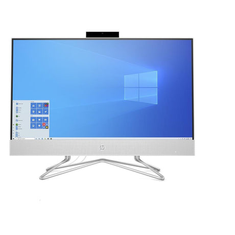 HP All-in-One 24-df0129 with Core i5, 12GB RAM, 500GB SSD and Windows 11 Home. Refurbished and tested, ideal for home, school and office.