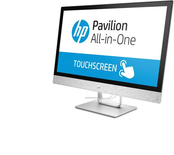 HP Pavilion 24-r019 23.8" touchscreen All-in-One with Core i5-7400, 12GB RAM and 256GB SSD. Refurbished and tested.
