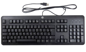 New HP KB57211 FC French Canadian USB keyboard with full-size layout and numeric keypad. Ideal for Quebec offices, home use, and businesses. Fast shipping Canada