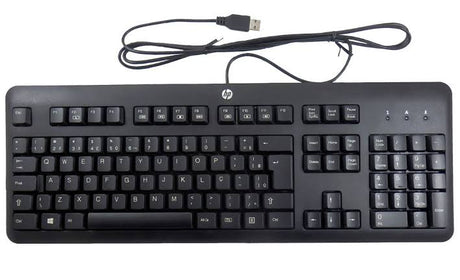 New HP KB57211 FC French Canadian USB keyboard with full-size layout and numeric keypad. Ideal for Quebec offices, home use, and businesses. Fast shipping Canada