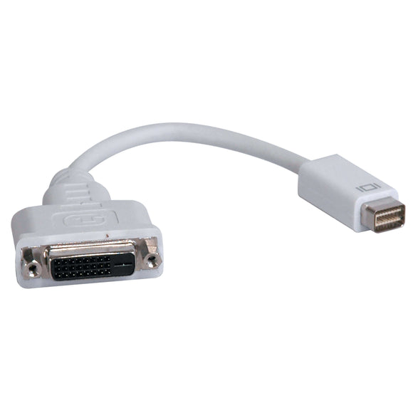 Mini DVI to DVI Cable Adapter, Video Converter for Macbooks and iMacs