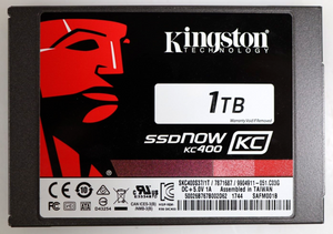 Kingston Digital 1TB KC400 SSD C2C 2.5" Solid State Drive SKC400S37/1T