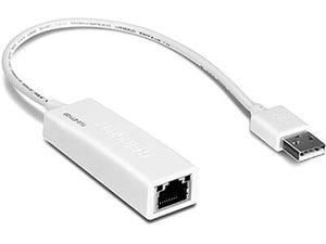 Plugable USB 2.0 to Ethernet Fast 10/100 LAN Wired Network Adapter