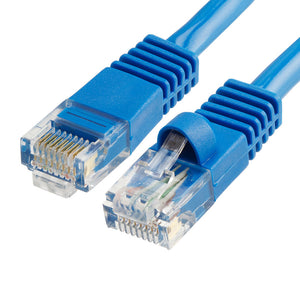 25 FT Cat5 UTP  Ethernet Network Cable 25ft Blue