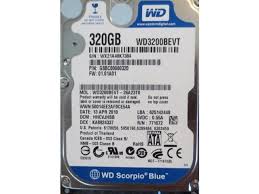 320GB 2.5" SATA Hard Drive