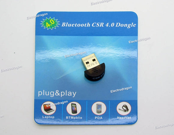 USB Bluetooth Adapter 4.0 CSR Dongle for PC