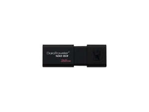 Kingston 32GB DataTraveler 100 G3 USB 3.0 Flash Drive (DT100G3/32GB)