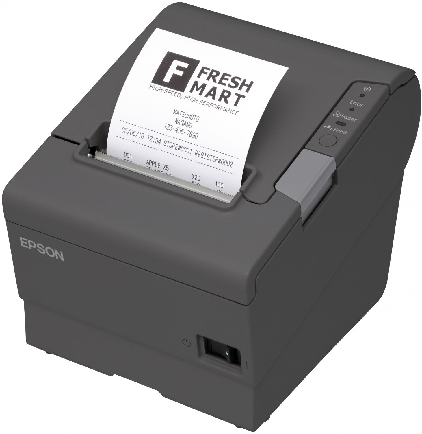 EPSON レシートプリンター TM-T88IV MODEL M129H Epson TM-T88IV Model M129H POS Thermal Receipt Printer Refurbished