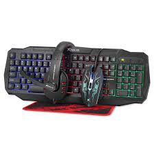 gaming Xtrike Me CM-406 Keyboard, Mouse, Headset and Mat .GAMING XTRIKE ME CM-406 CLAVIER, SOURIS, CASQUE ET TAPIS