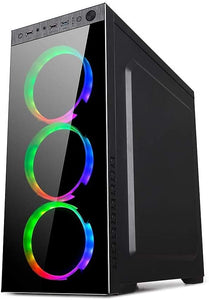 Gaming PC Tower Core i7-6700 RX 570 Desktop Computer
